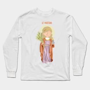 St Martina martyr Long Sleeve T-Shirt